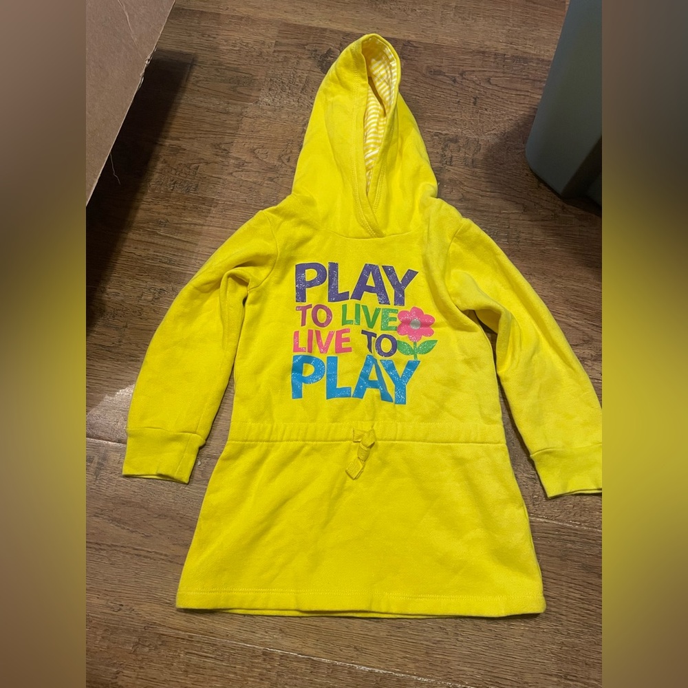 Girls dress carters 4T hoodie dress